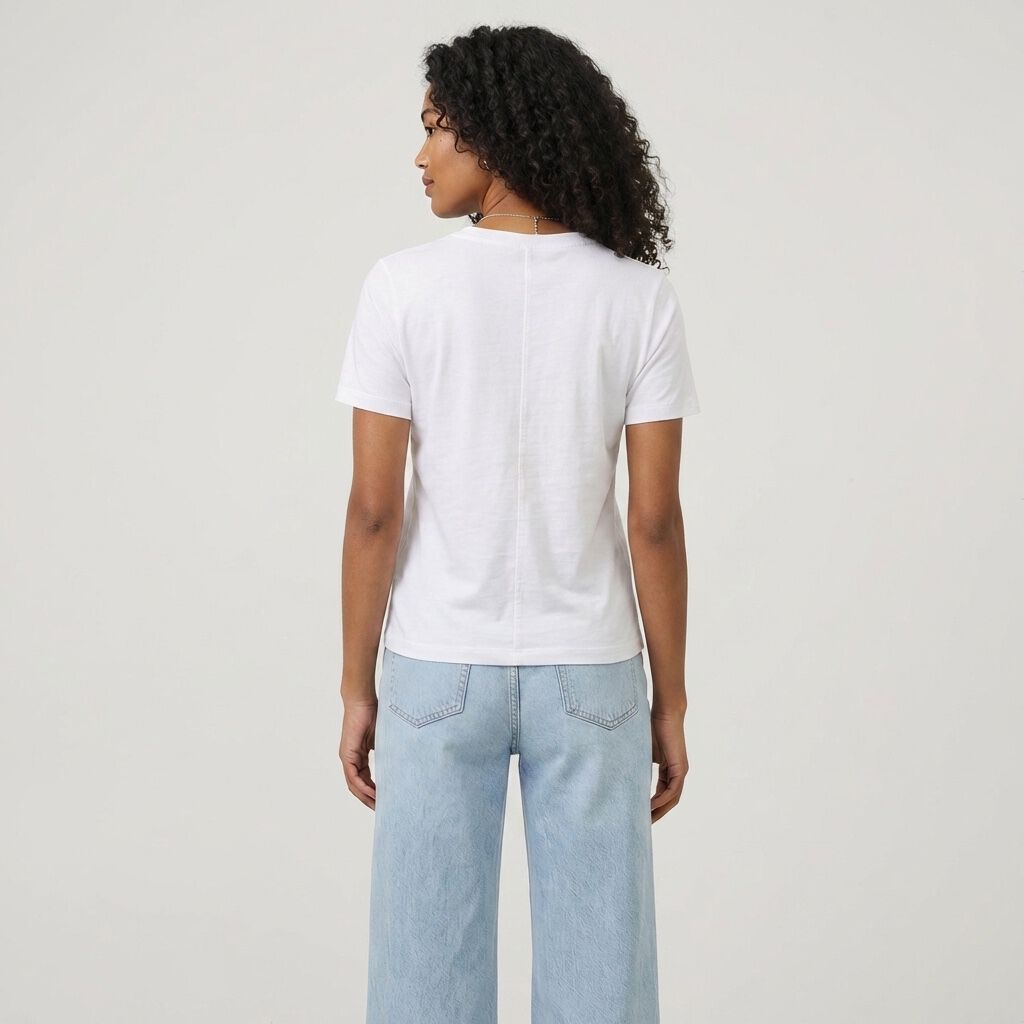 soft laundered tee