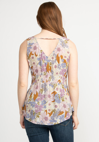 marion v-neck sleeveless blouse Image 2