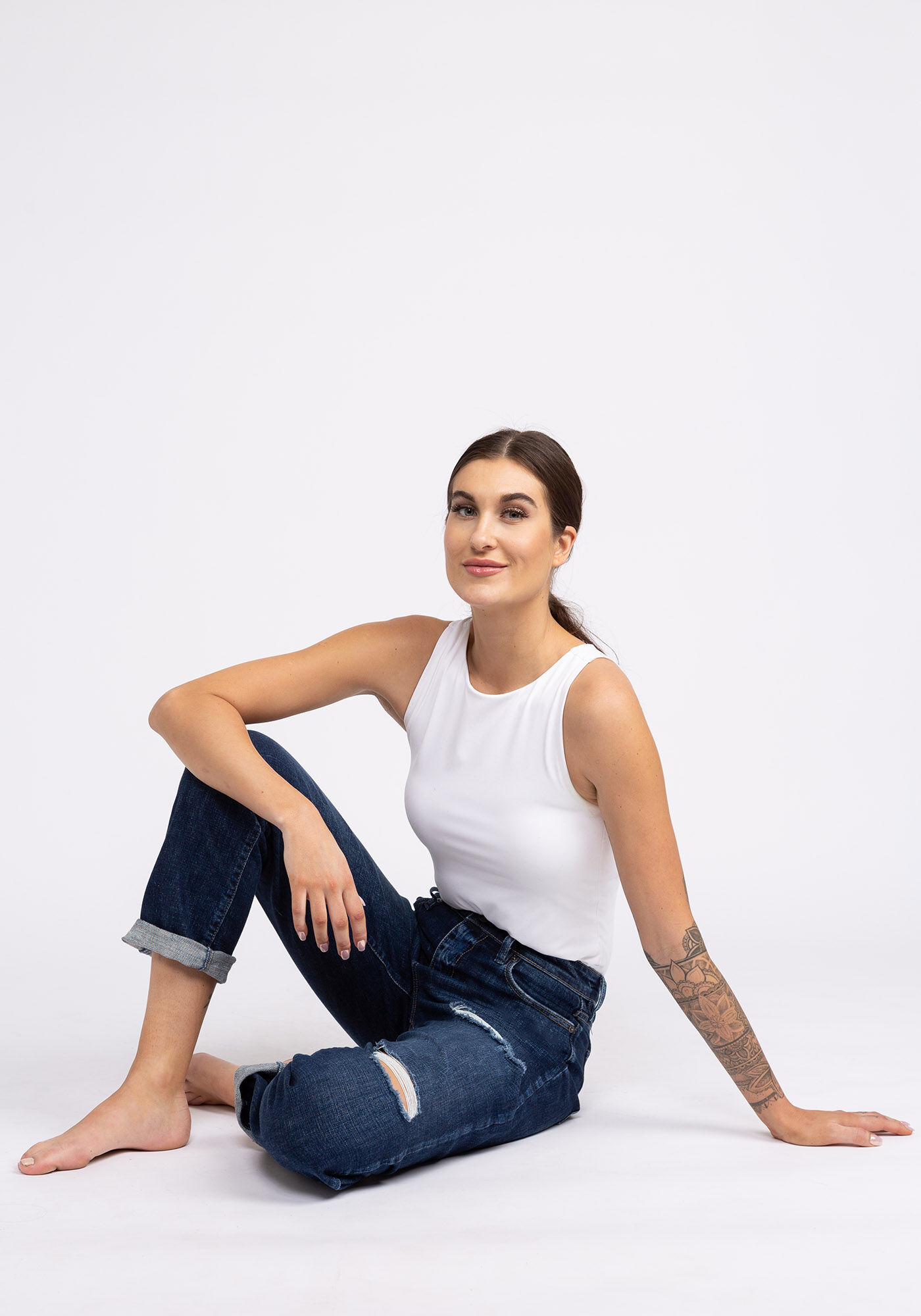 high rise 90s boyfriend jeans Image 1