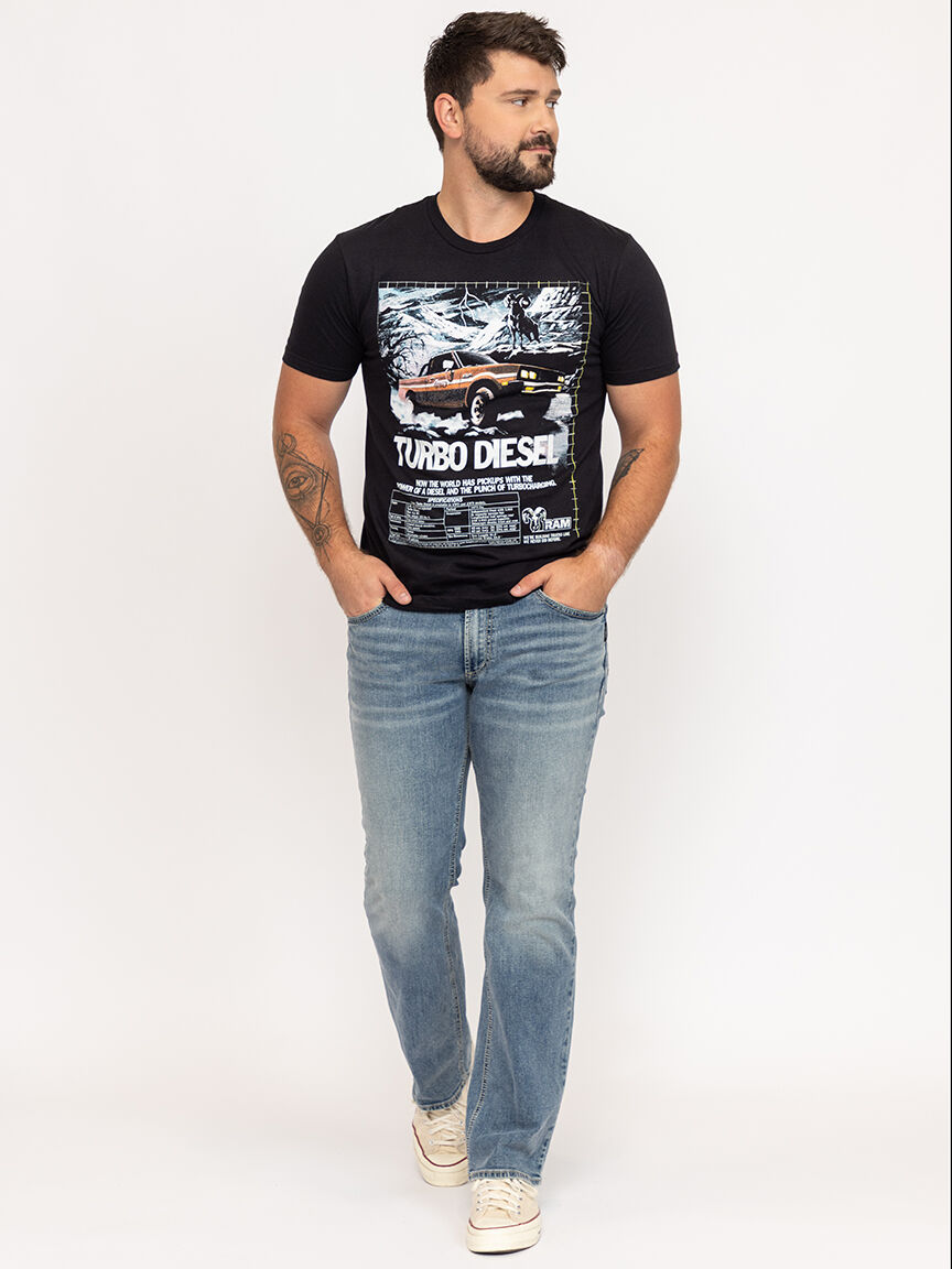 unisex dodge ram graphic tee