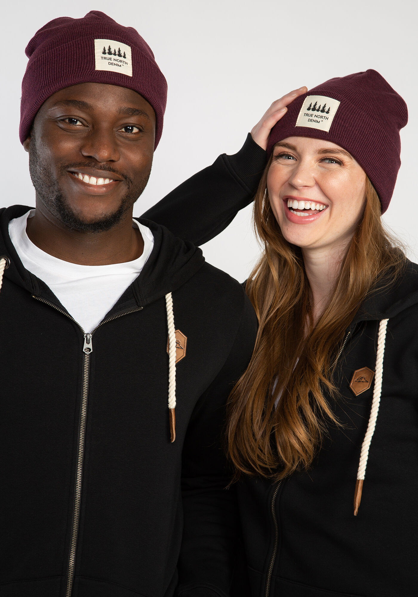 true north denim basic beanie Image 1