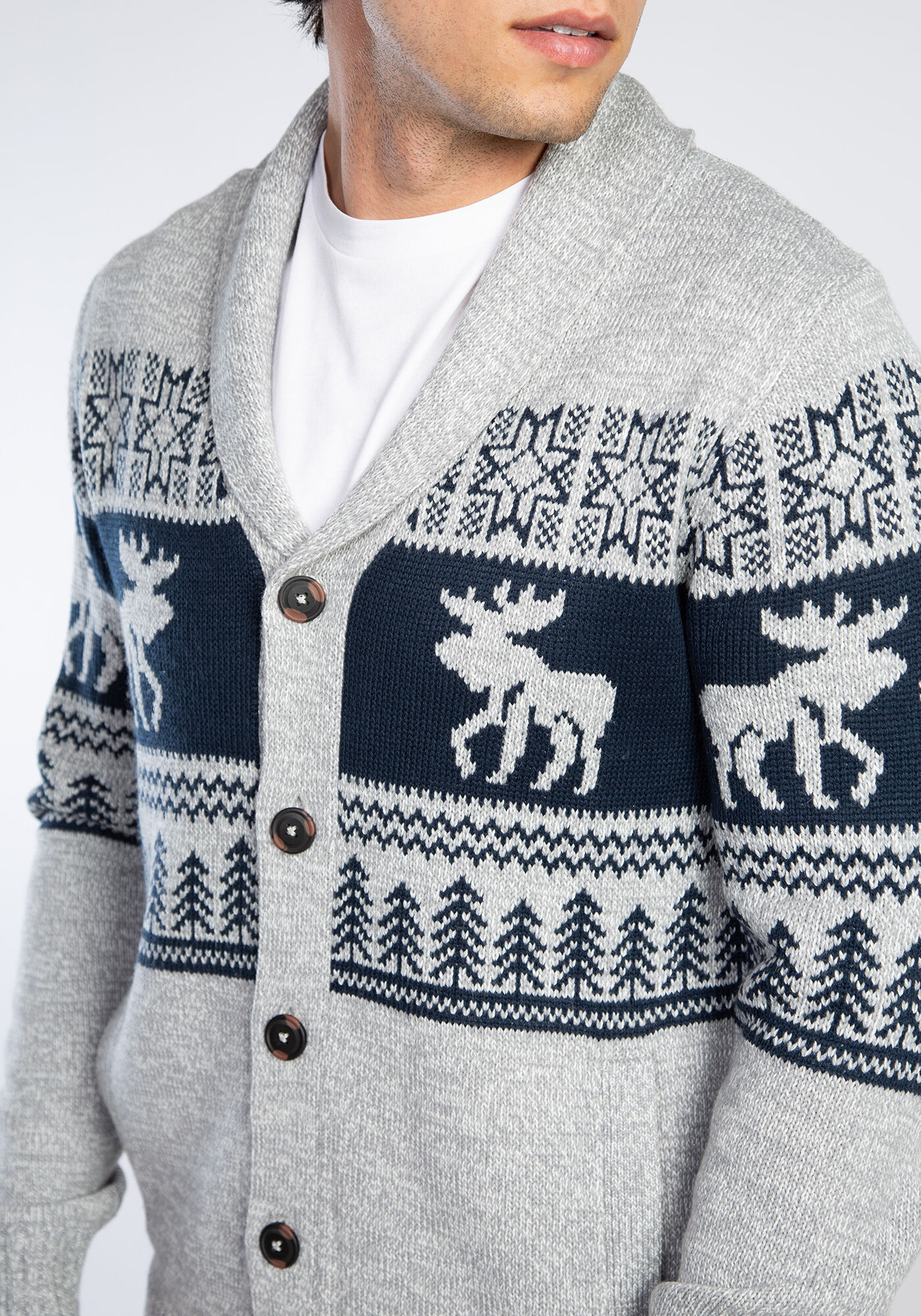 sheldon moose holiday cardigan Image 4