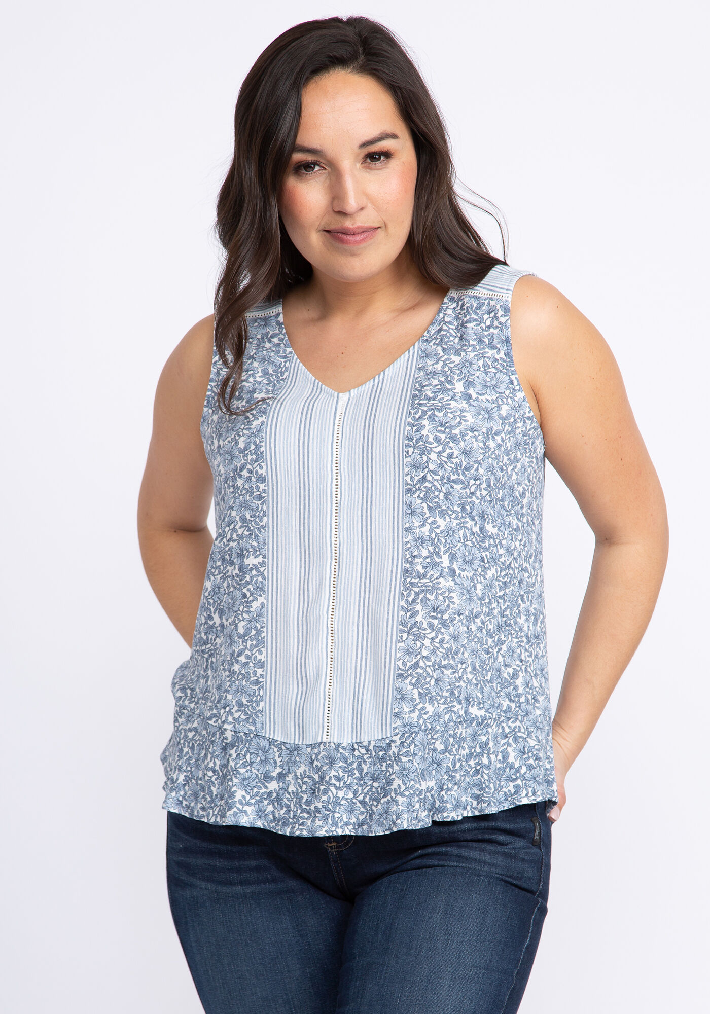 Calista peplum tank top Image 1