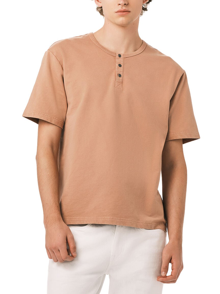 kandor short sleeve henley t-shirt