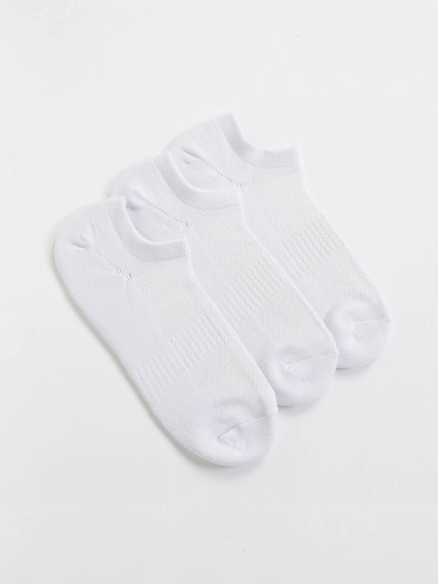 men's essential 3 pack no show socks