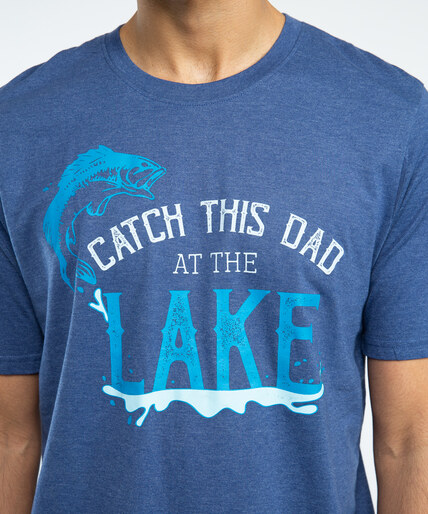 catch this dad at the lake tee Image 5