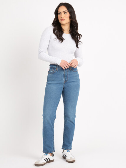 wedgie straight jeans Image 1