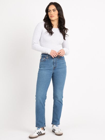 wedgie straight jeans