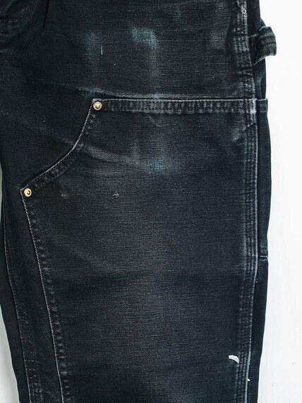 carhartt double knee jean with repairs and sashiko carhartt double knee jean with repairs and sashiko Image 5