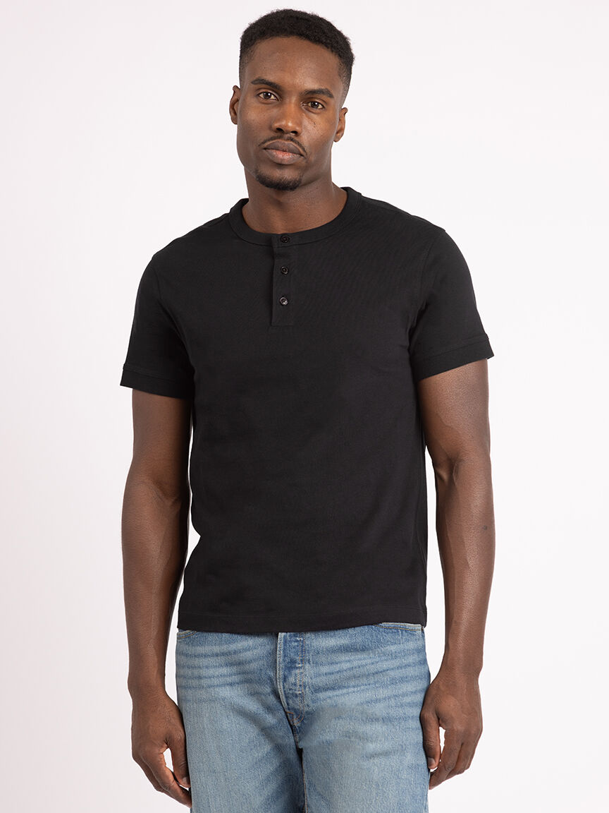 jeremy 3 button henley