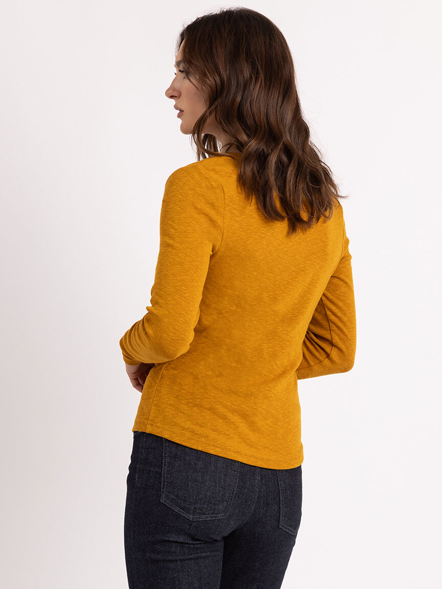 payton notch neck top Image 3