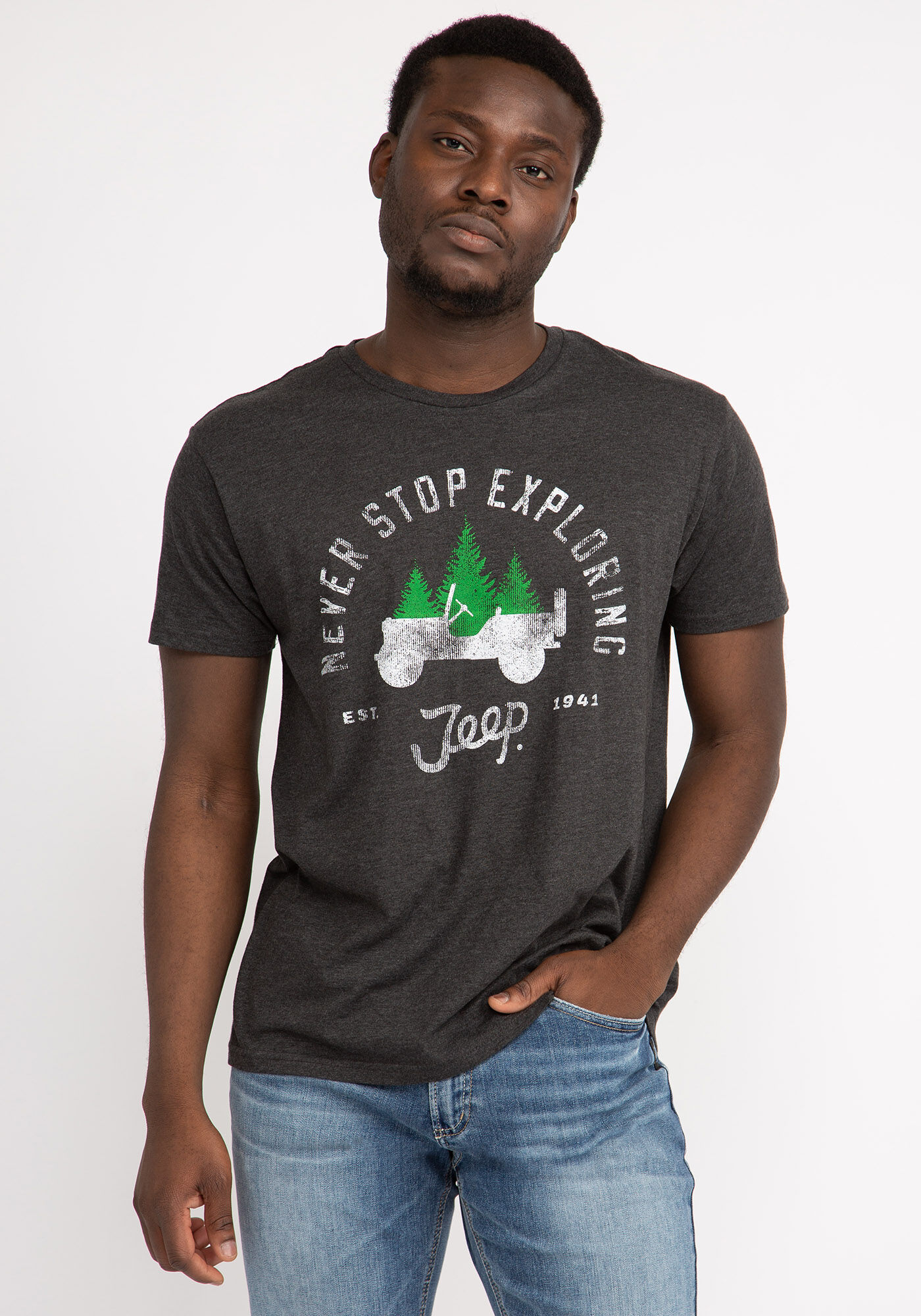 never stop exploring t-shirt Image 2