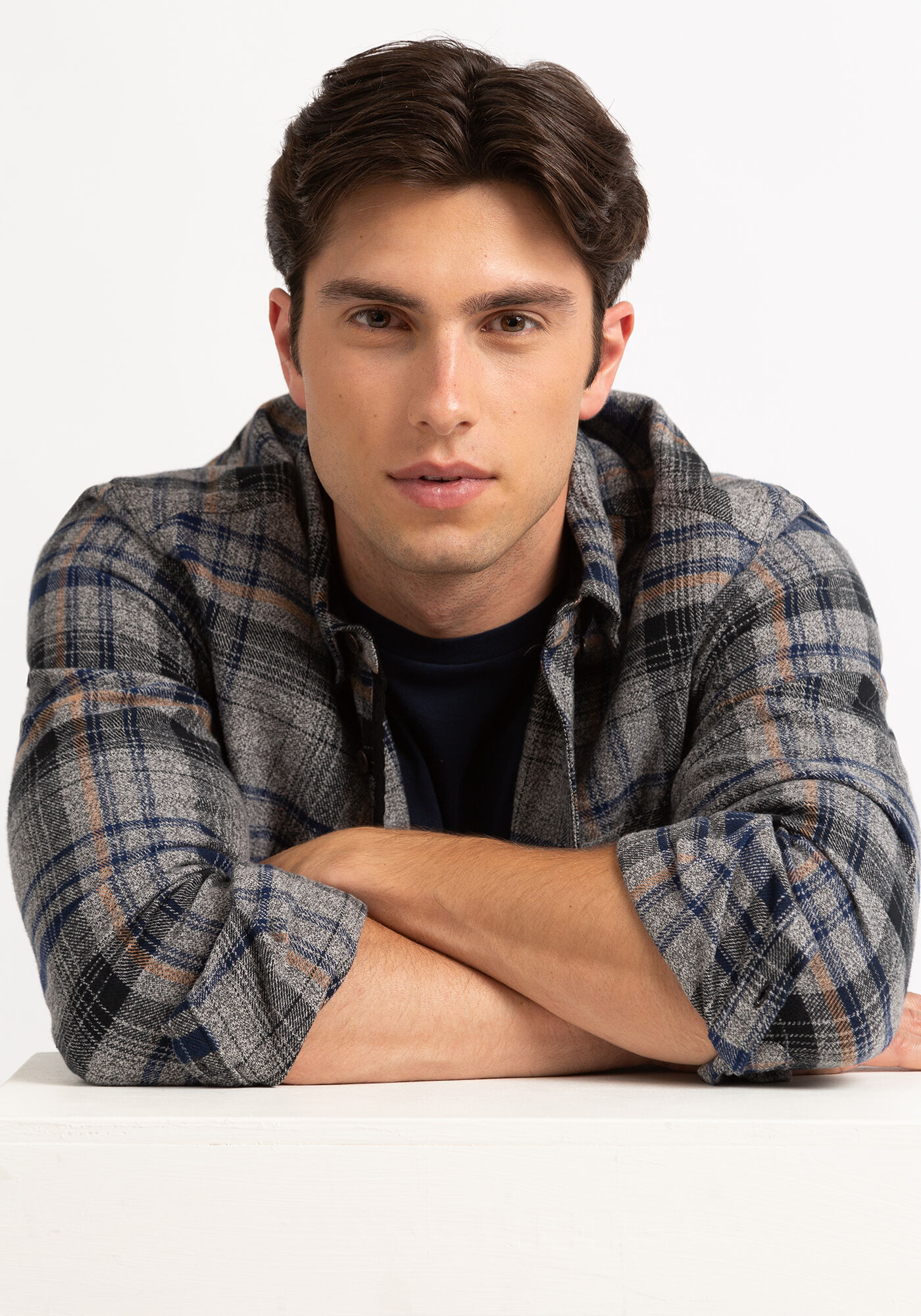 eli flannel button-up shirt Image 5