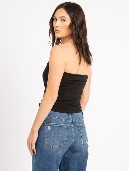ruched side tube top Image 5