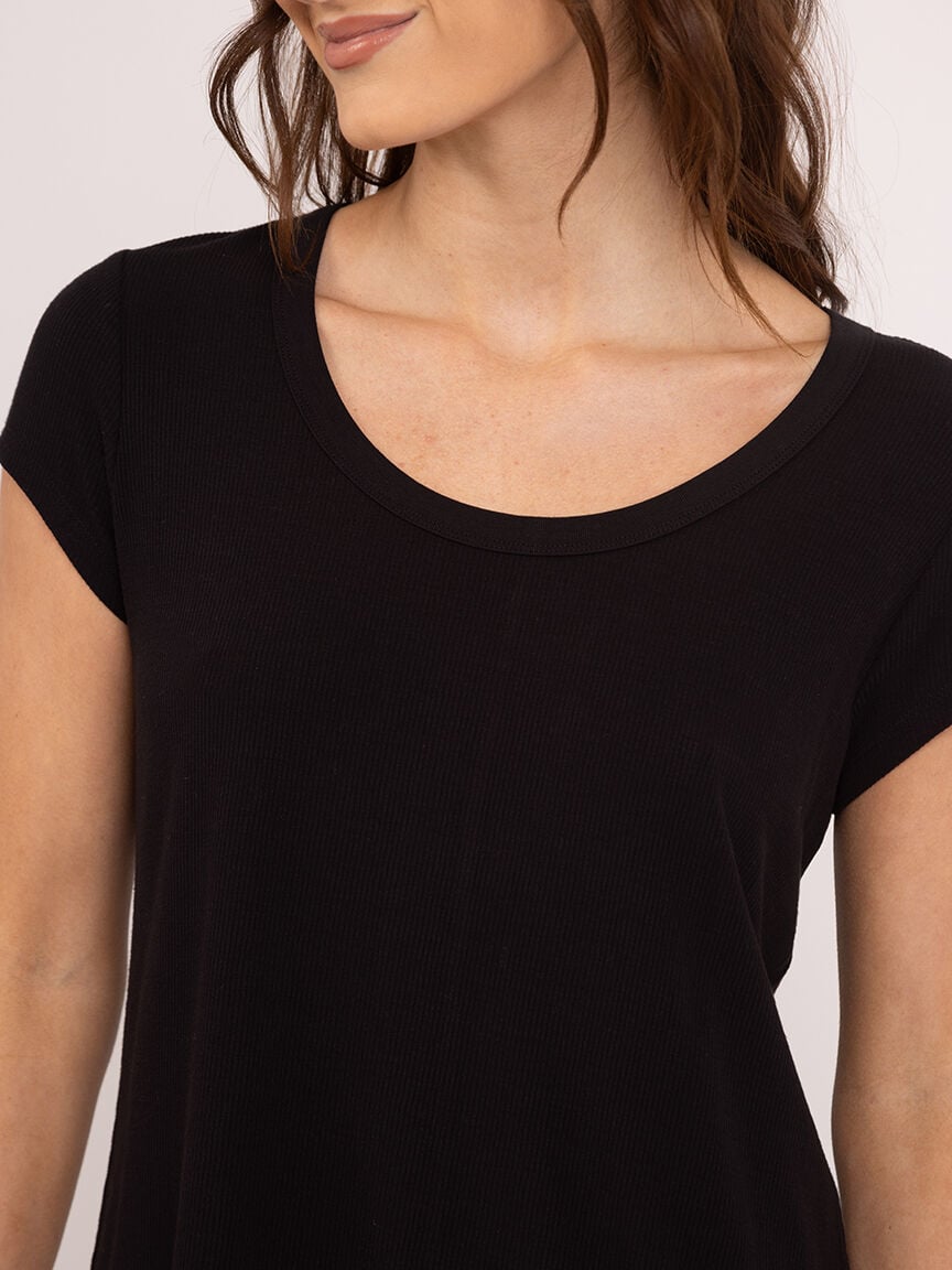 ashlin scoop neck t-shirt