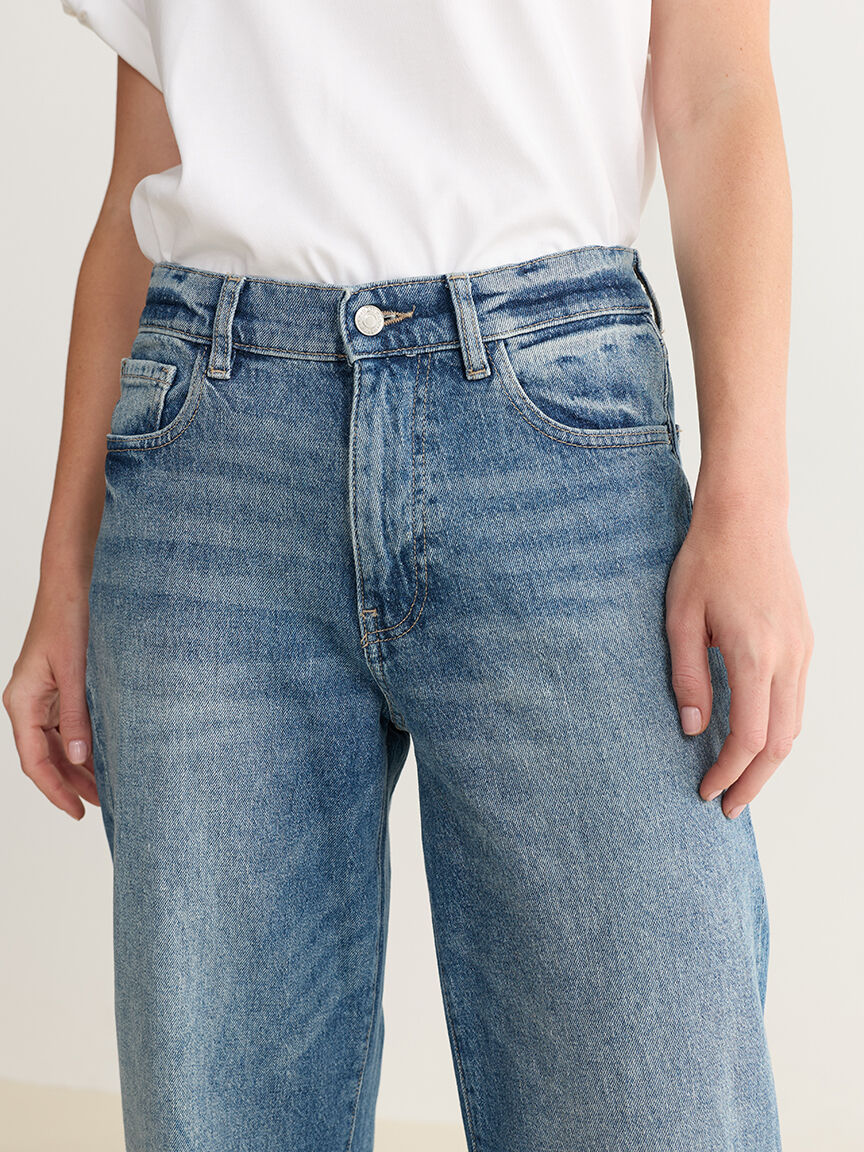 BNA soft curve barrel jeans sadie