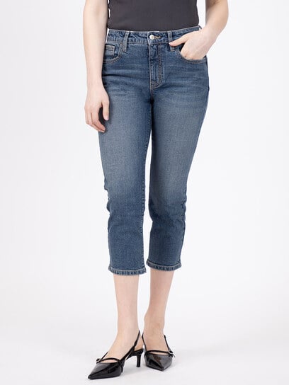 mid-rise slim capri medium authentic mid-rise slim capri medium authentic