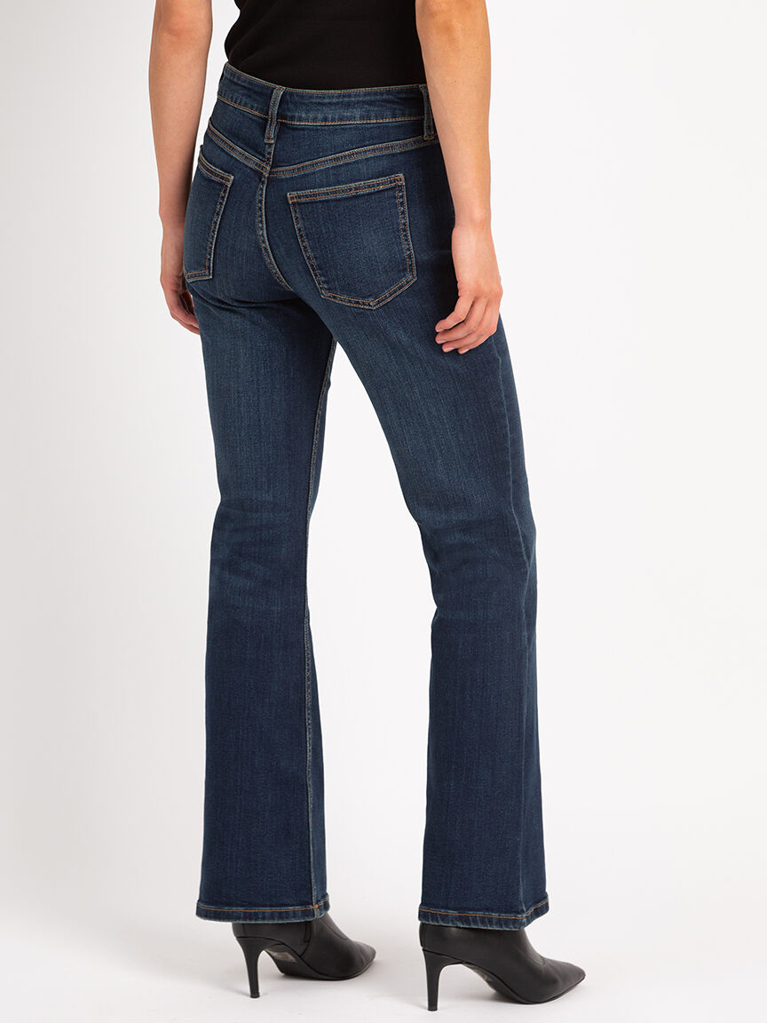 olivia bootcut jean dark authentic Image 5