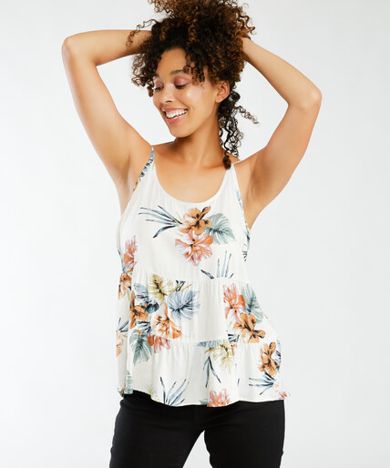 printed tiered camisole t4484 Image 1