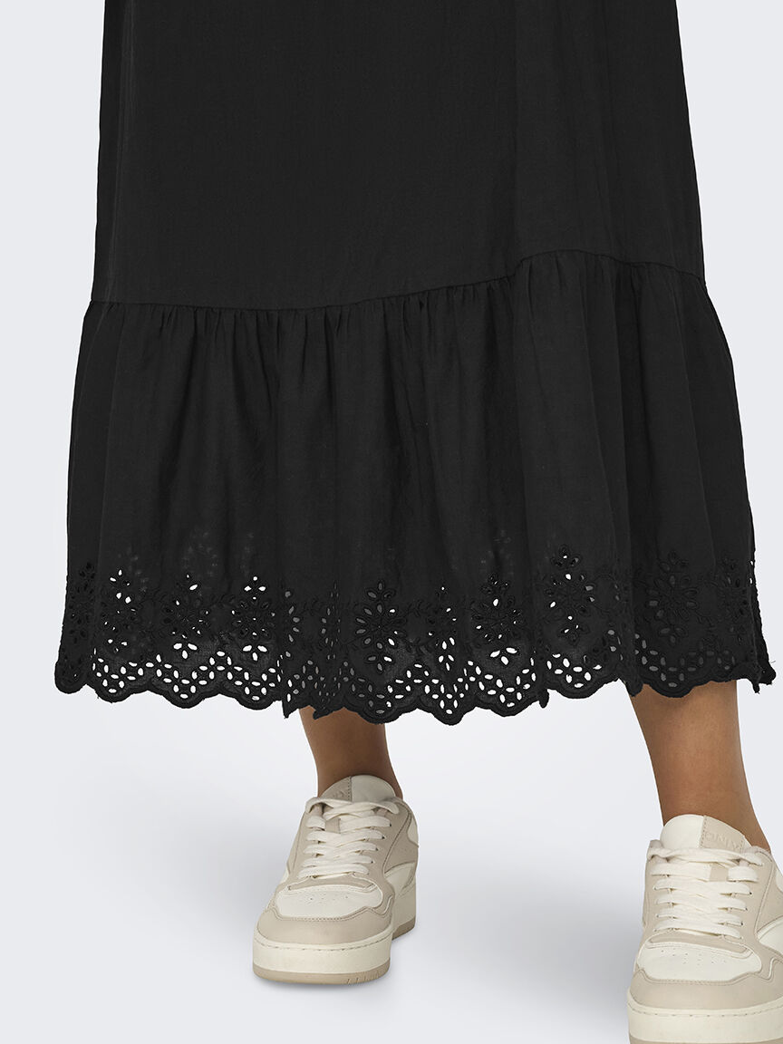 lou embellished ankle dress