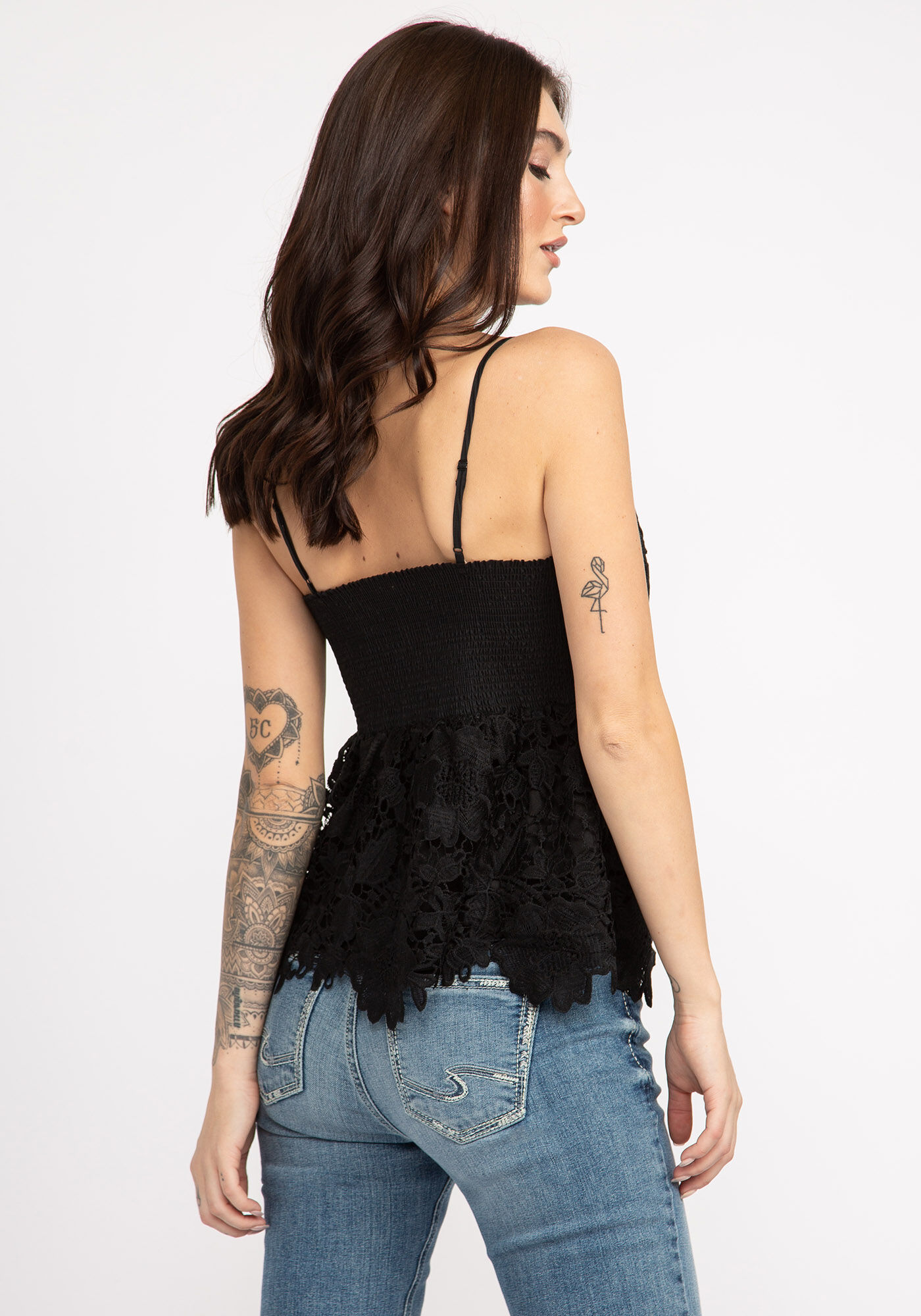 jolene crochet lace tank top Image 2