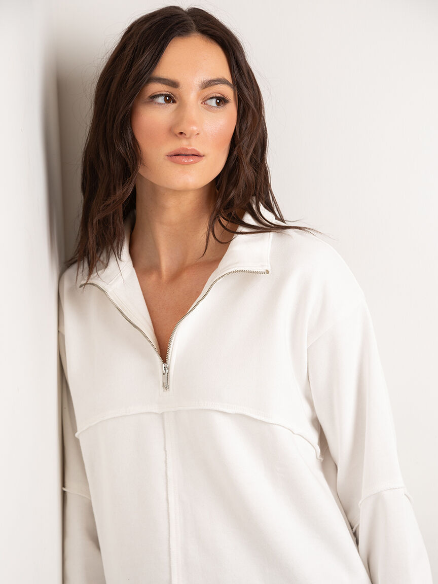 carilee 1/4 zip popover Image 4