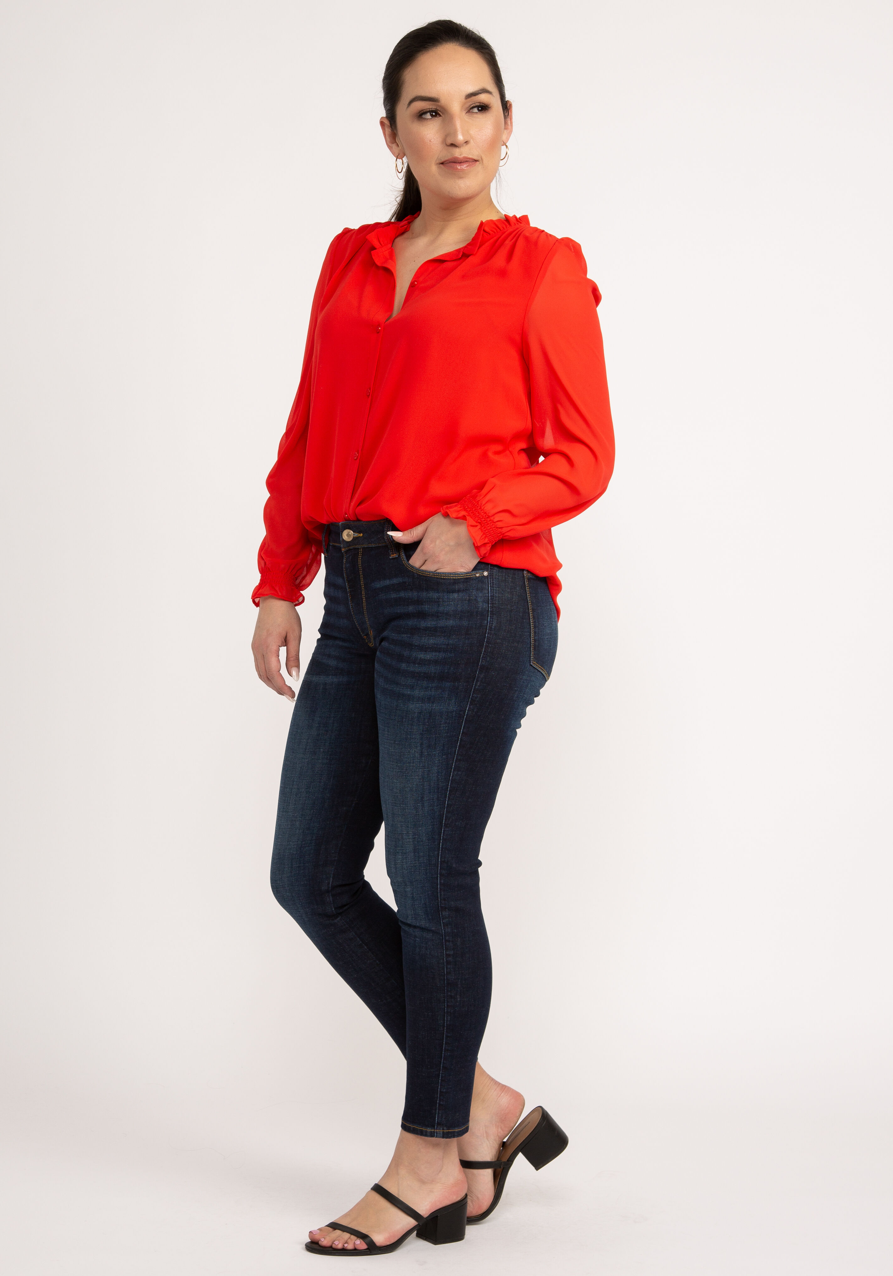 julie button up blouse  Image 3