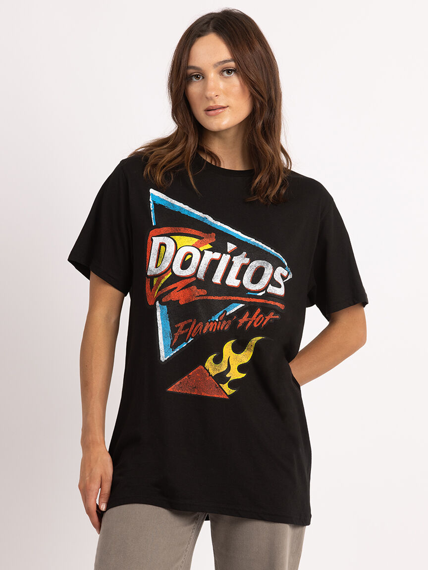 unisex doritos flamin hot graphic tee