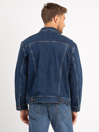luke dark authentic denim trucker jacket luke dark authentic denim trucker jacket