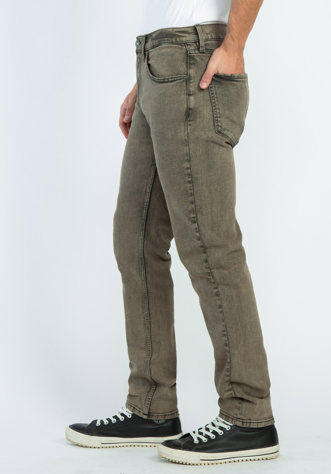 slim straight jeans BOOTLEGGER JEANS