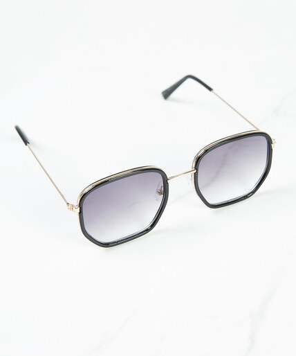 geo frame sunglasses Image 1