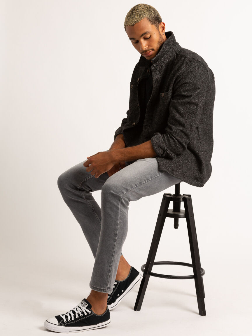 slim straight granite wash Image 5