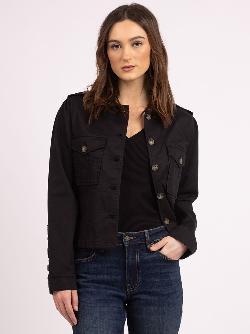 prima button front jacket Image 1