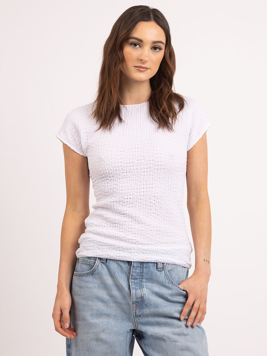 trina crew neck t-shirt