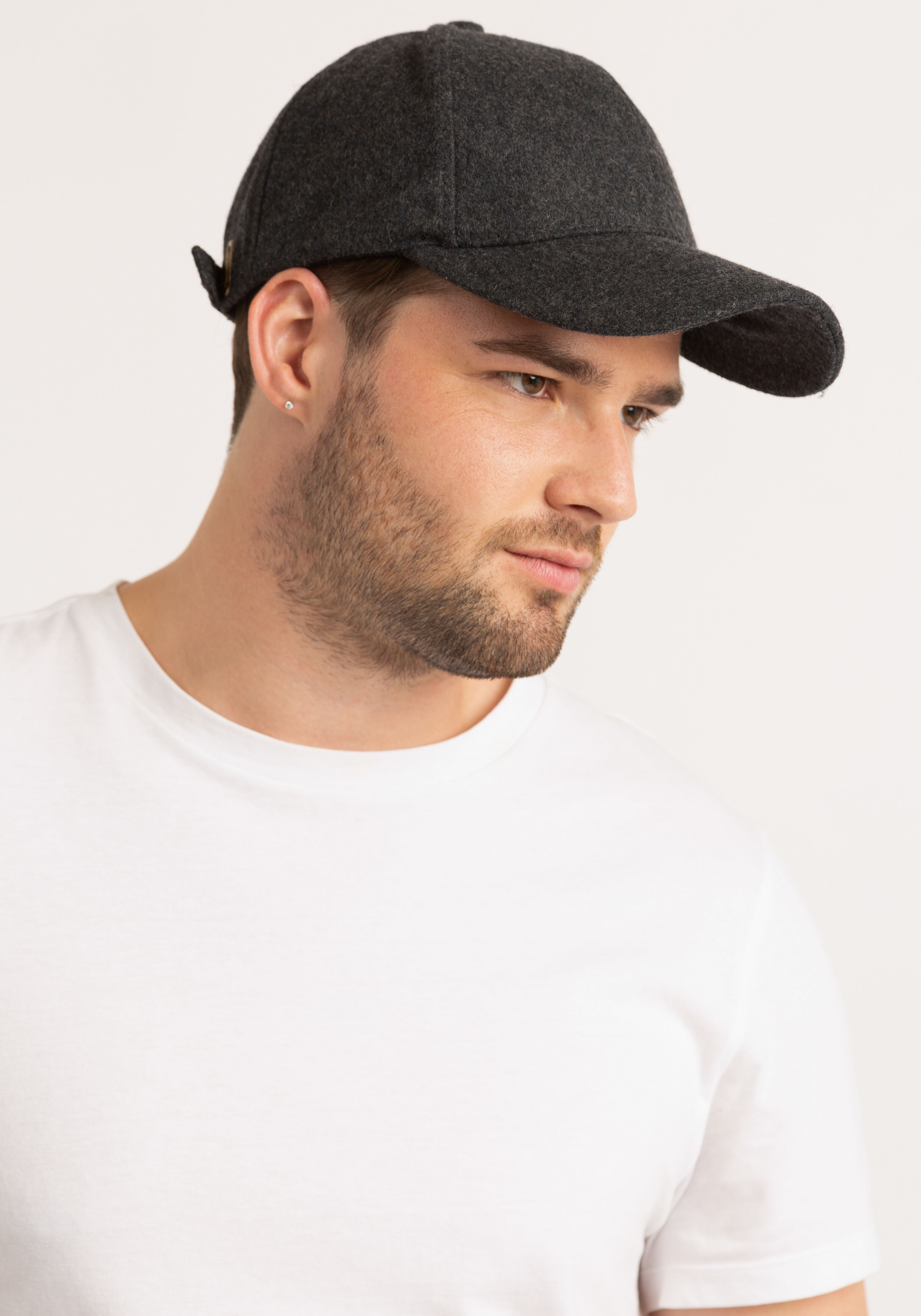 Wool blend baseball hat deals