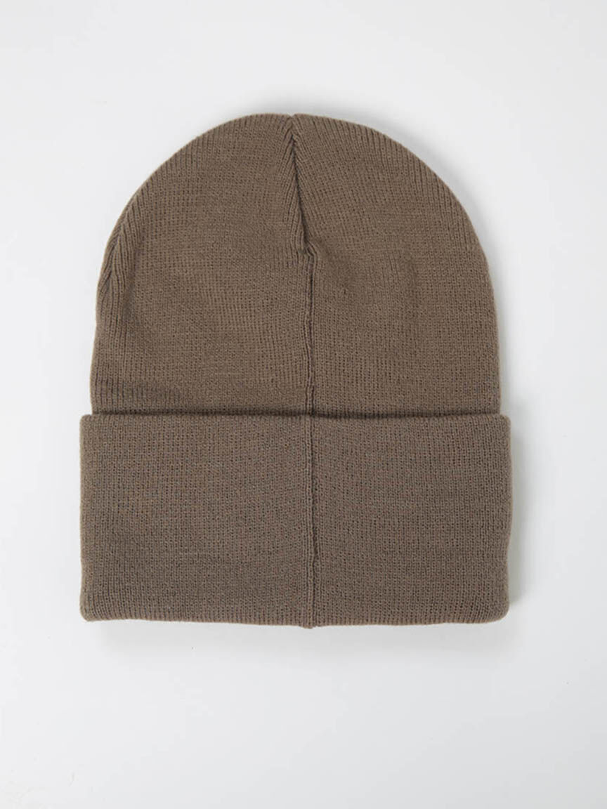 essential ribbed beanie Image 2