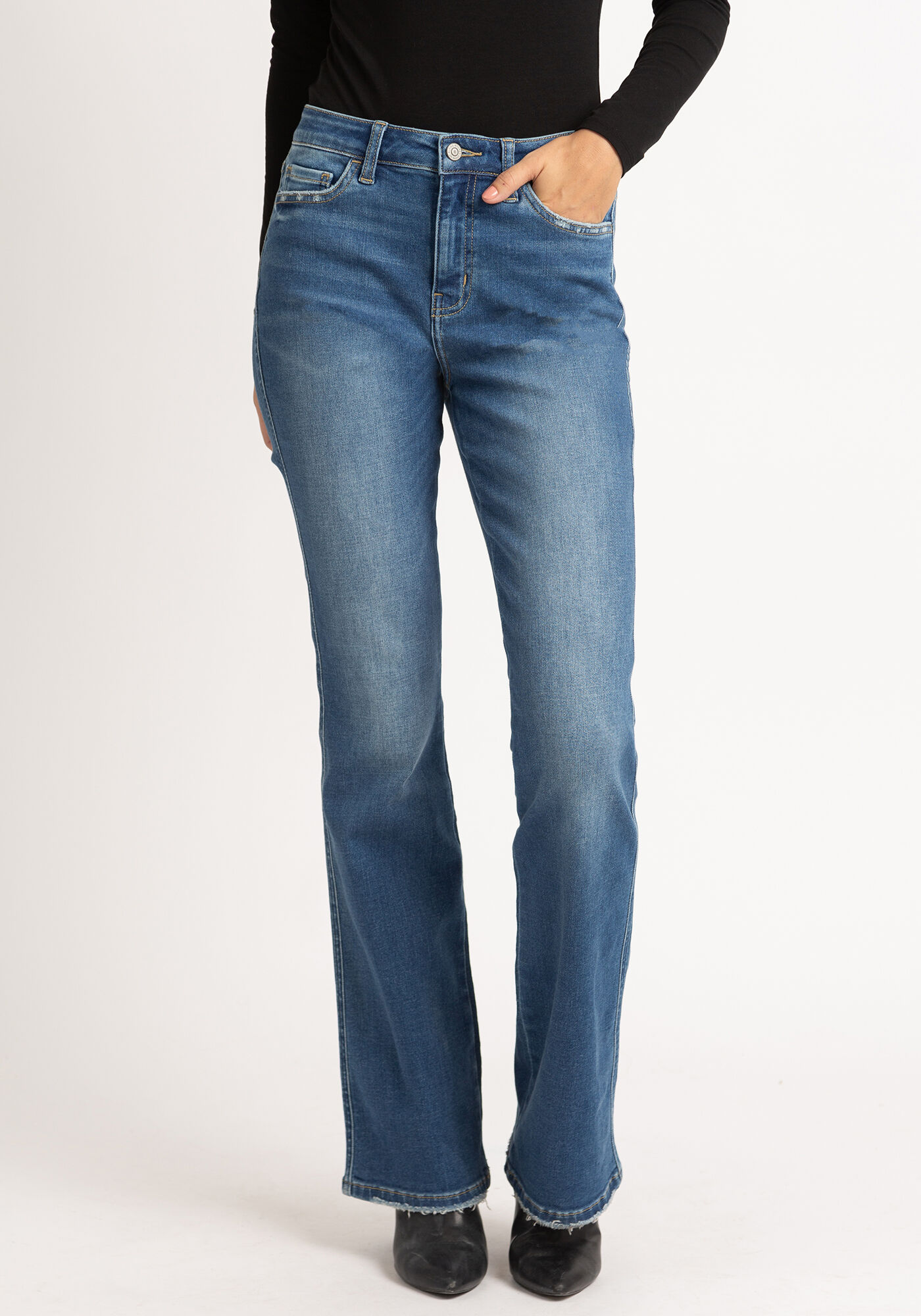 【HI FI FNK】Boss Slab Boots-cut Denim $_57.JPG?set_id=8800005007