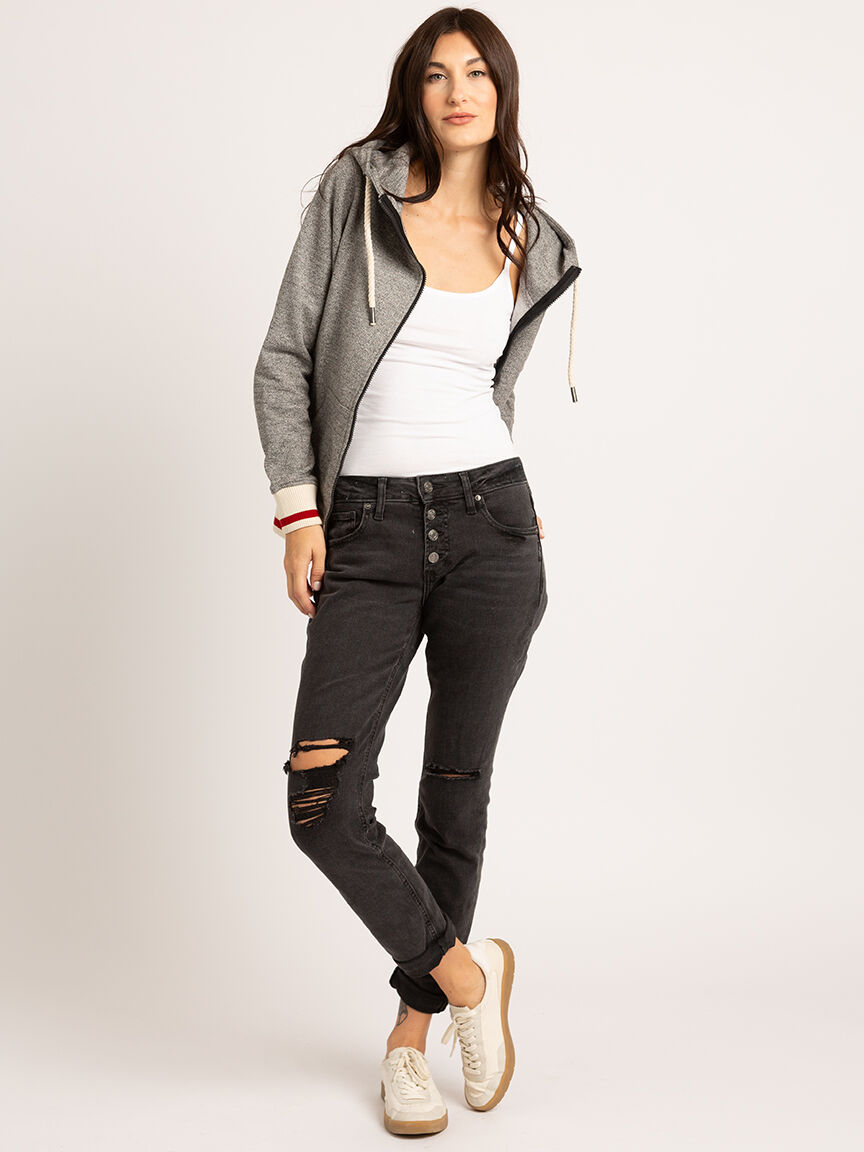 zaharah cabin full zip hooded fleece Image 3