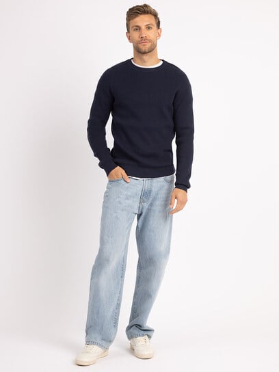 austin waffle stitch crewneck austin waffle stitch crewneck