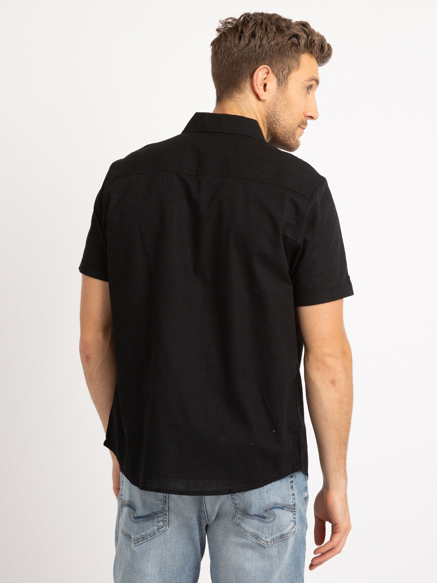 Short Sleeve Button Up Shirt Image 3