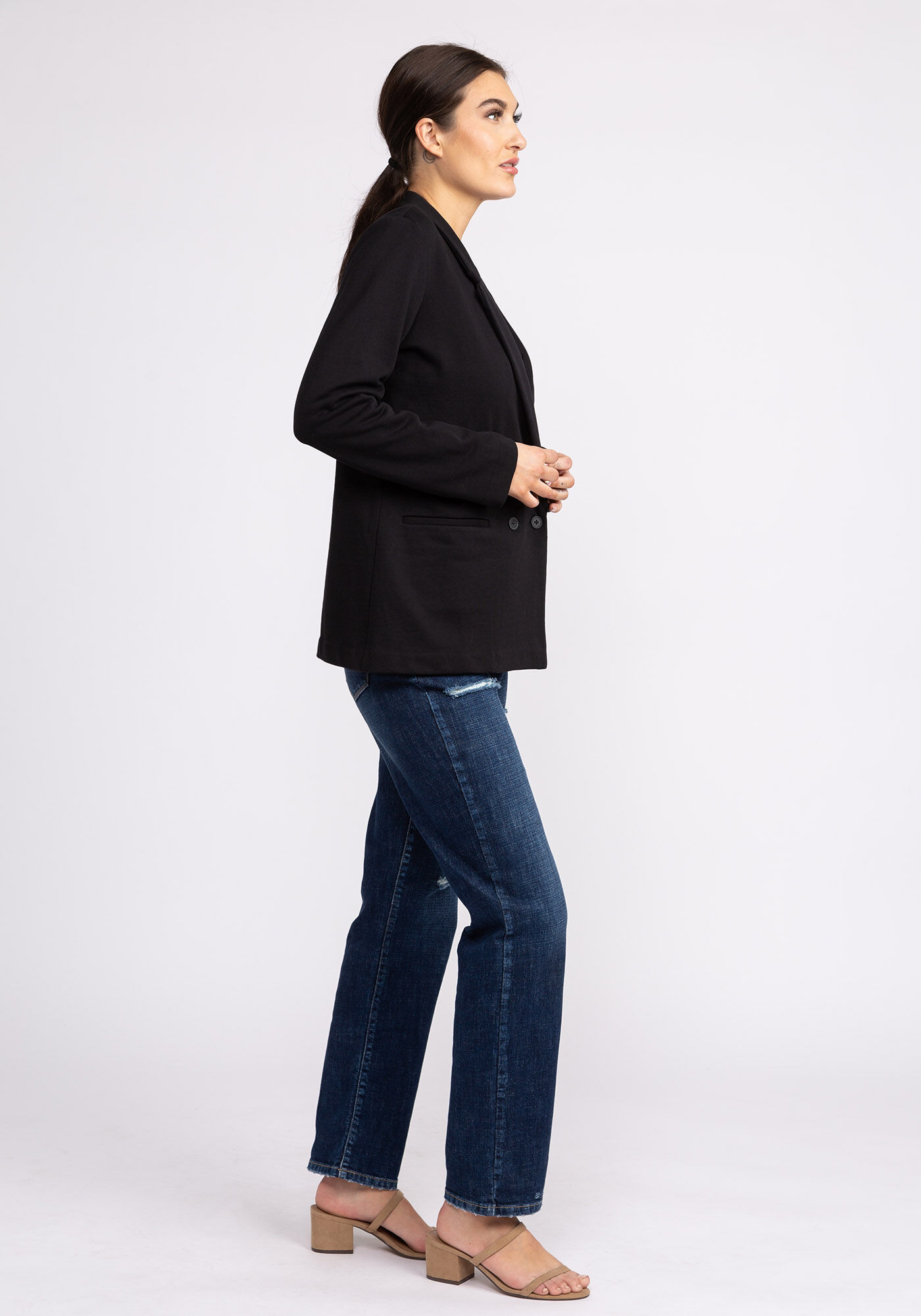 zahra double breasted blazer  Image 5