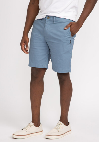 ashton flat front twill shorts Image 3