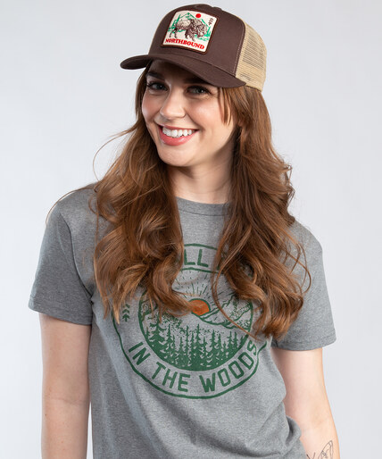 woven patch trucker hat woven patch trucker hat Image 3