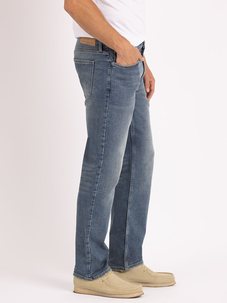 marcus classic straight knit jean light authentic Image 4