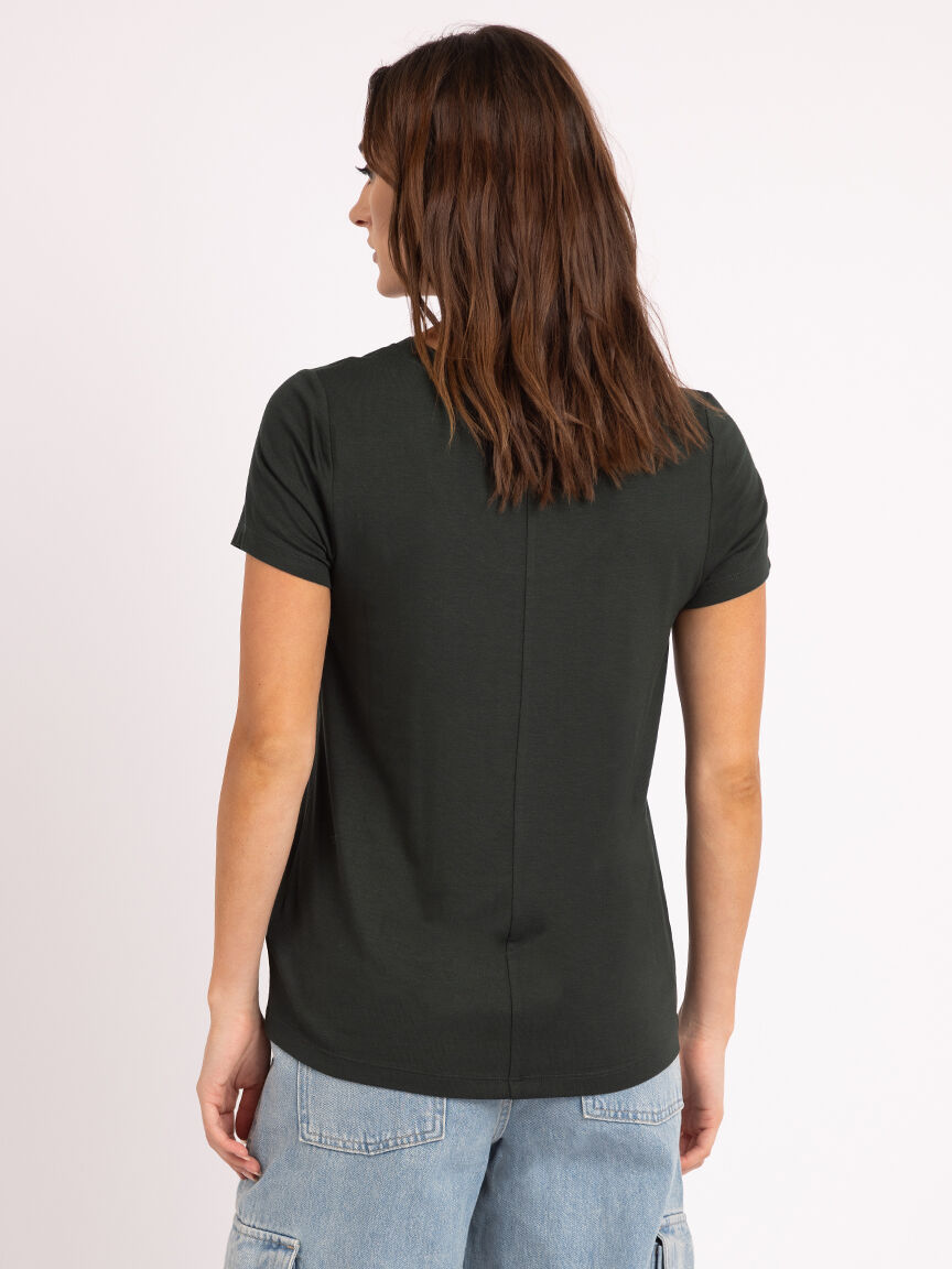 brady scoop neck t-shirt Image 4