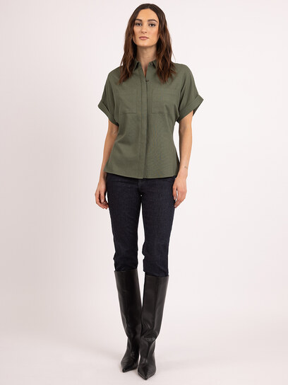 nathalie utility shirt nathalie utility shirt