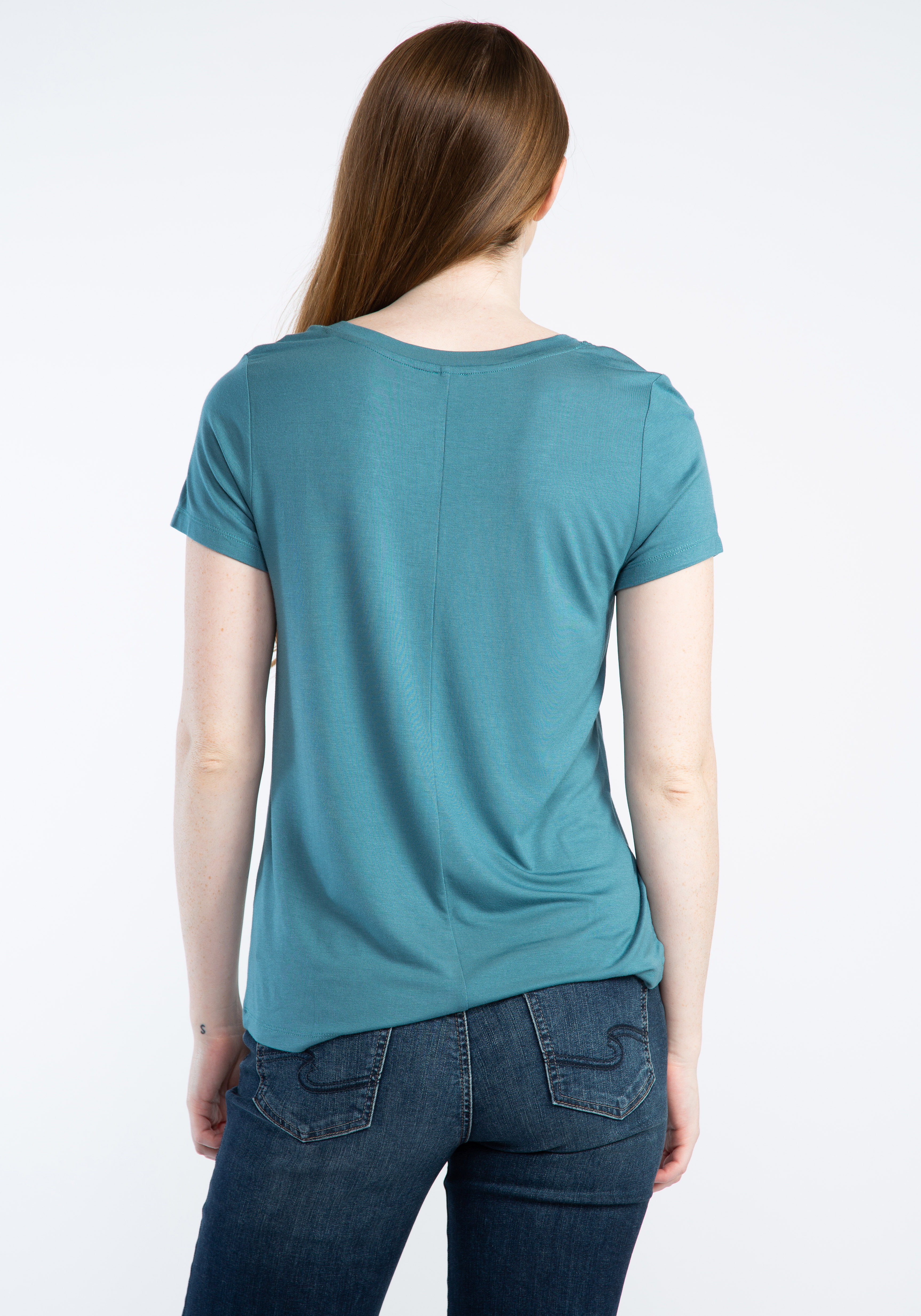 brady basic scoop neck short sleeve tee  Image 2