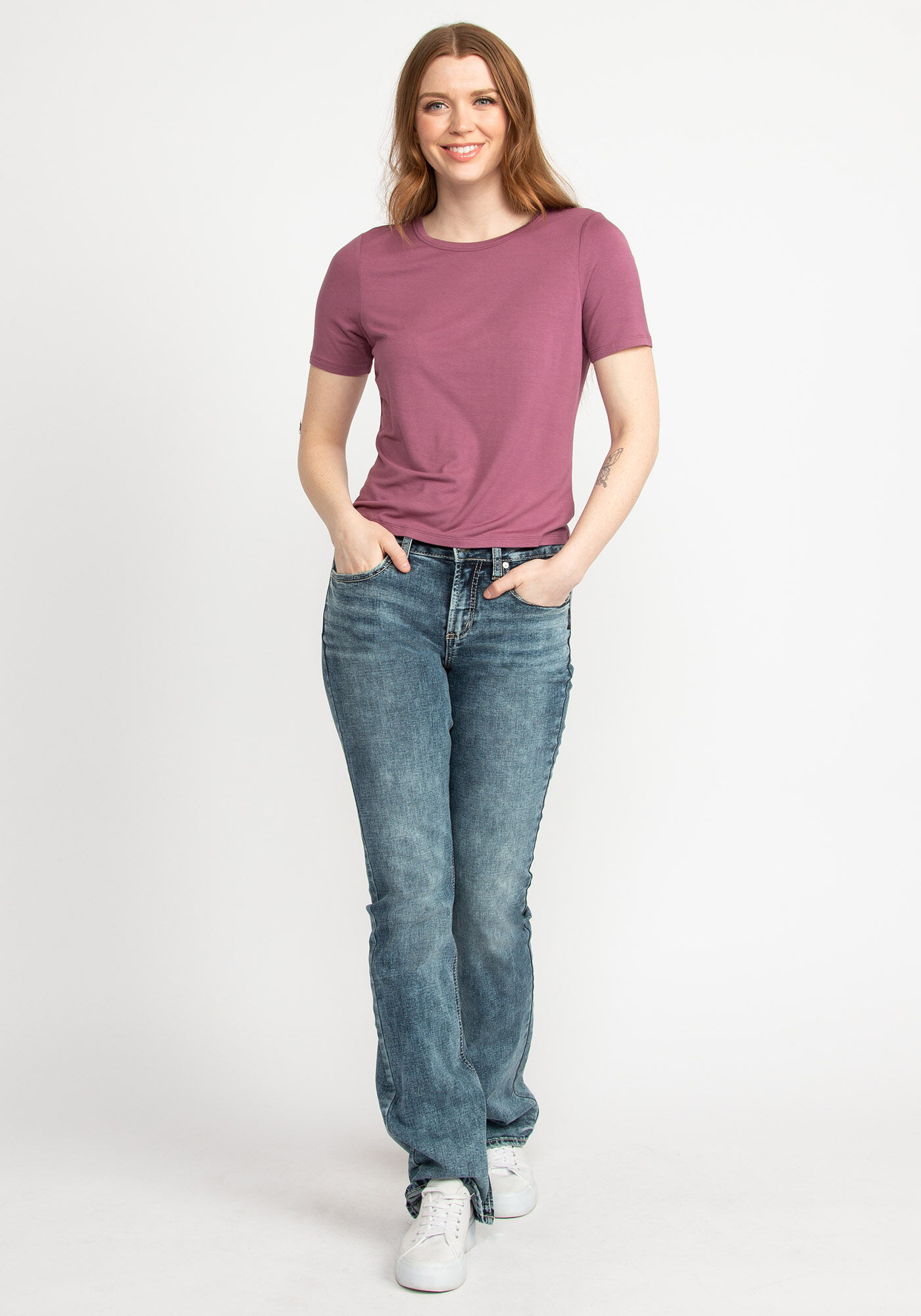 sereena crew neck short sleeve t-shirt Image 3