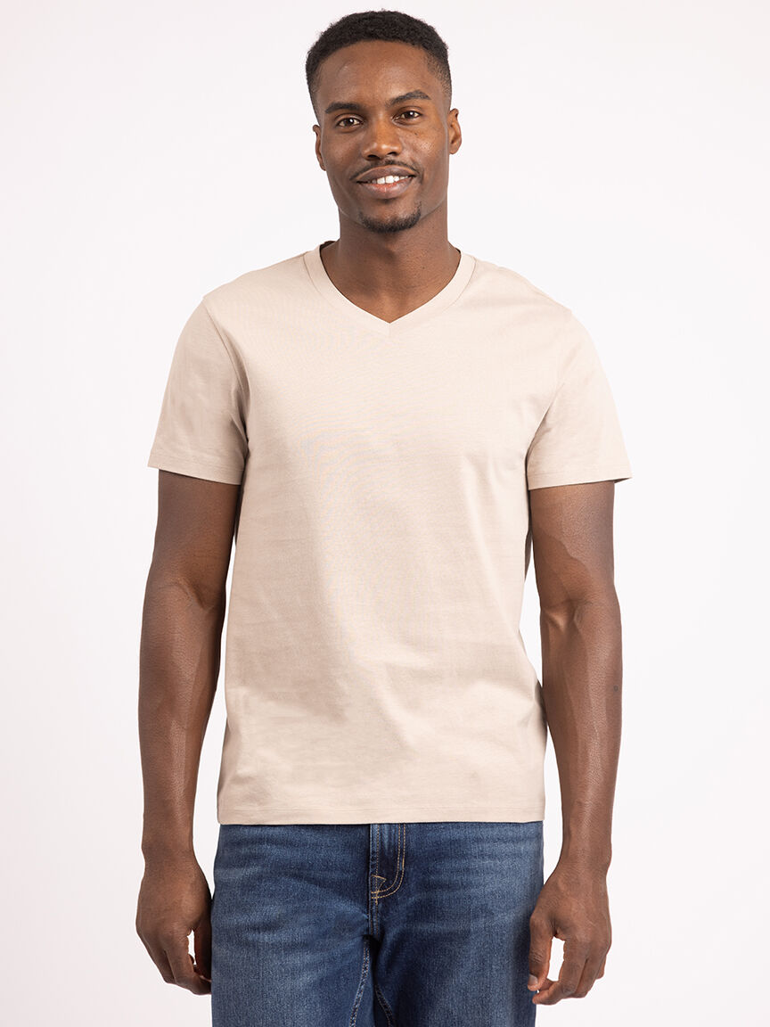 miles v neck basic tee Image 1