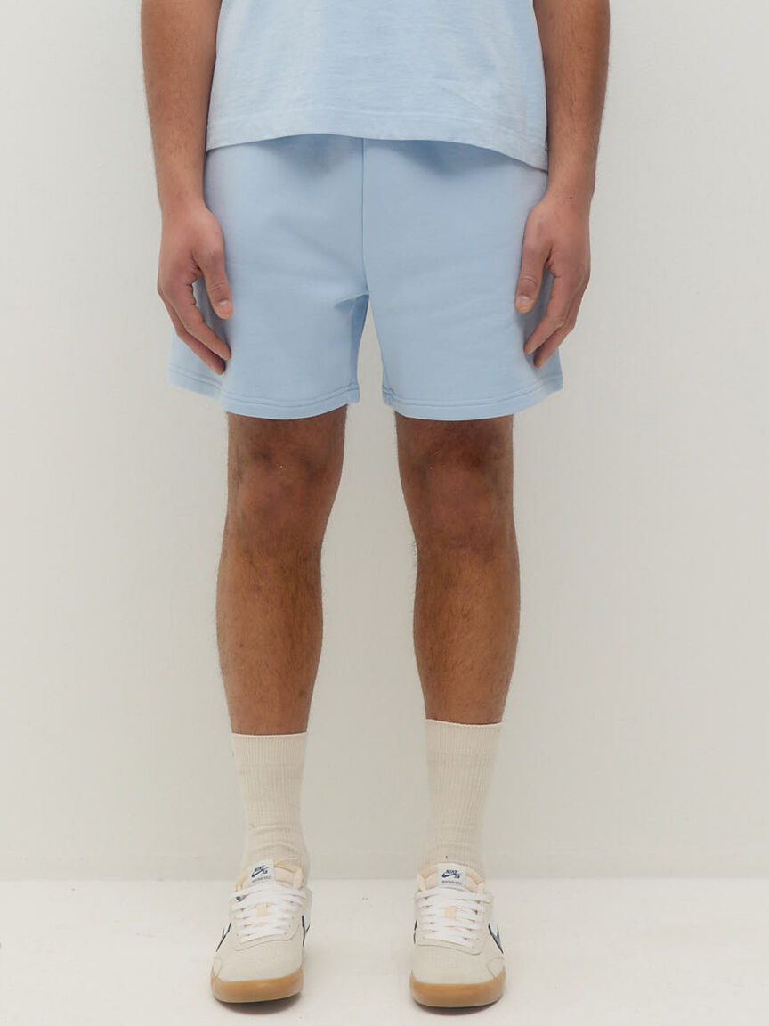 sweat short baby blue